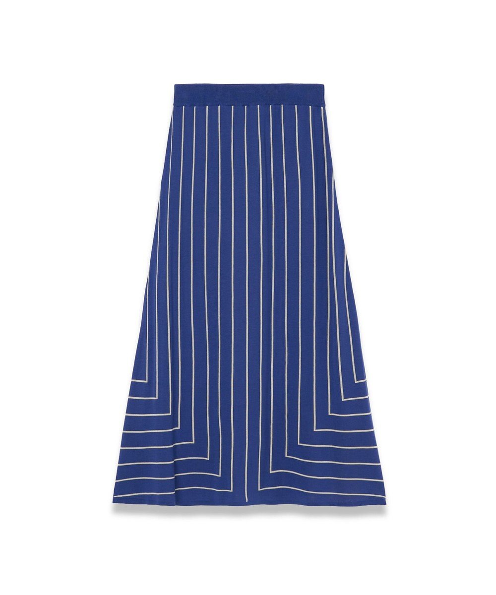 JOSEPH 【洗える】ジオメトリックジャガード　ニットスカート 