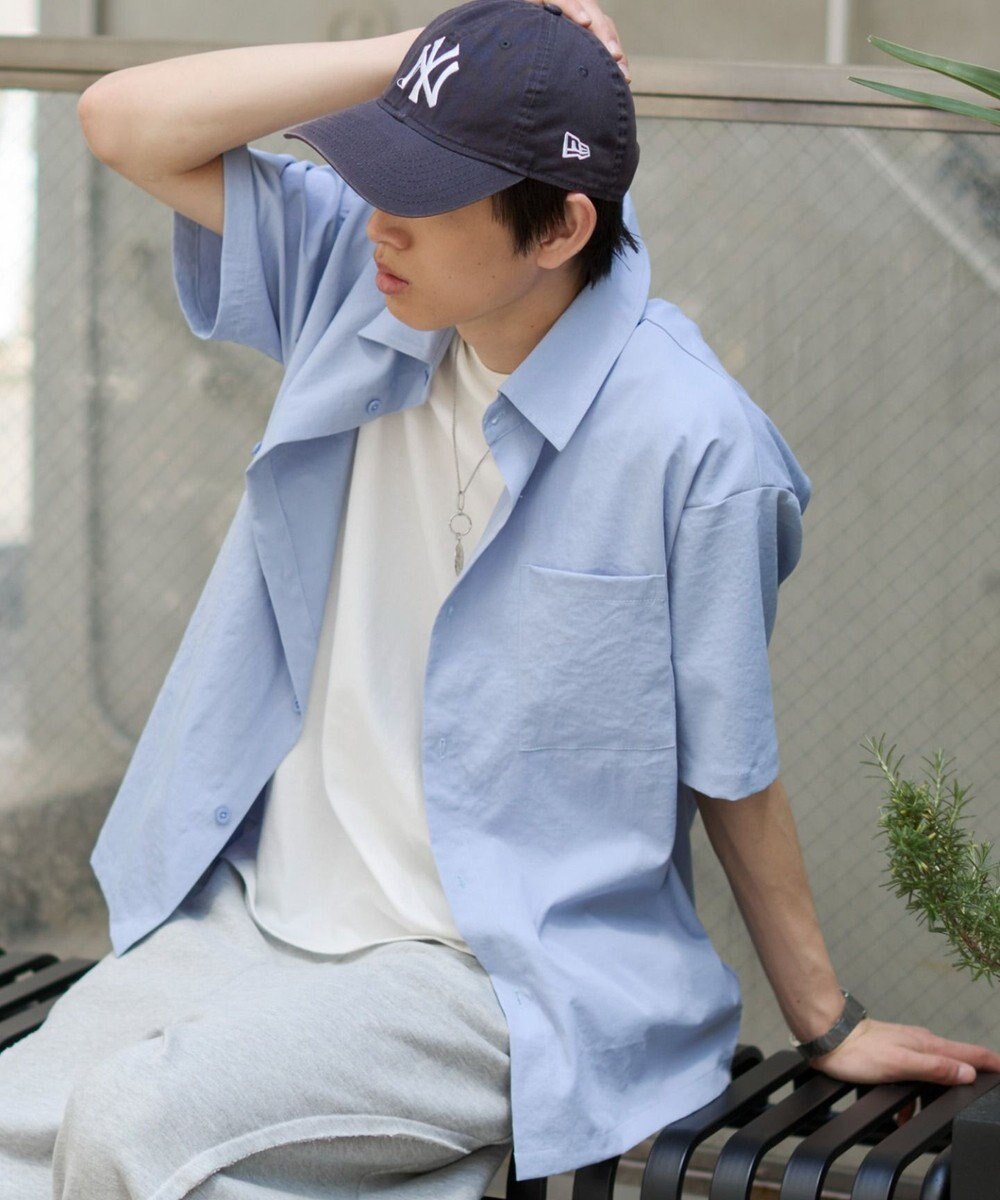 WEGO クロップドSSムジシャツ 
