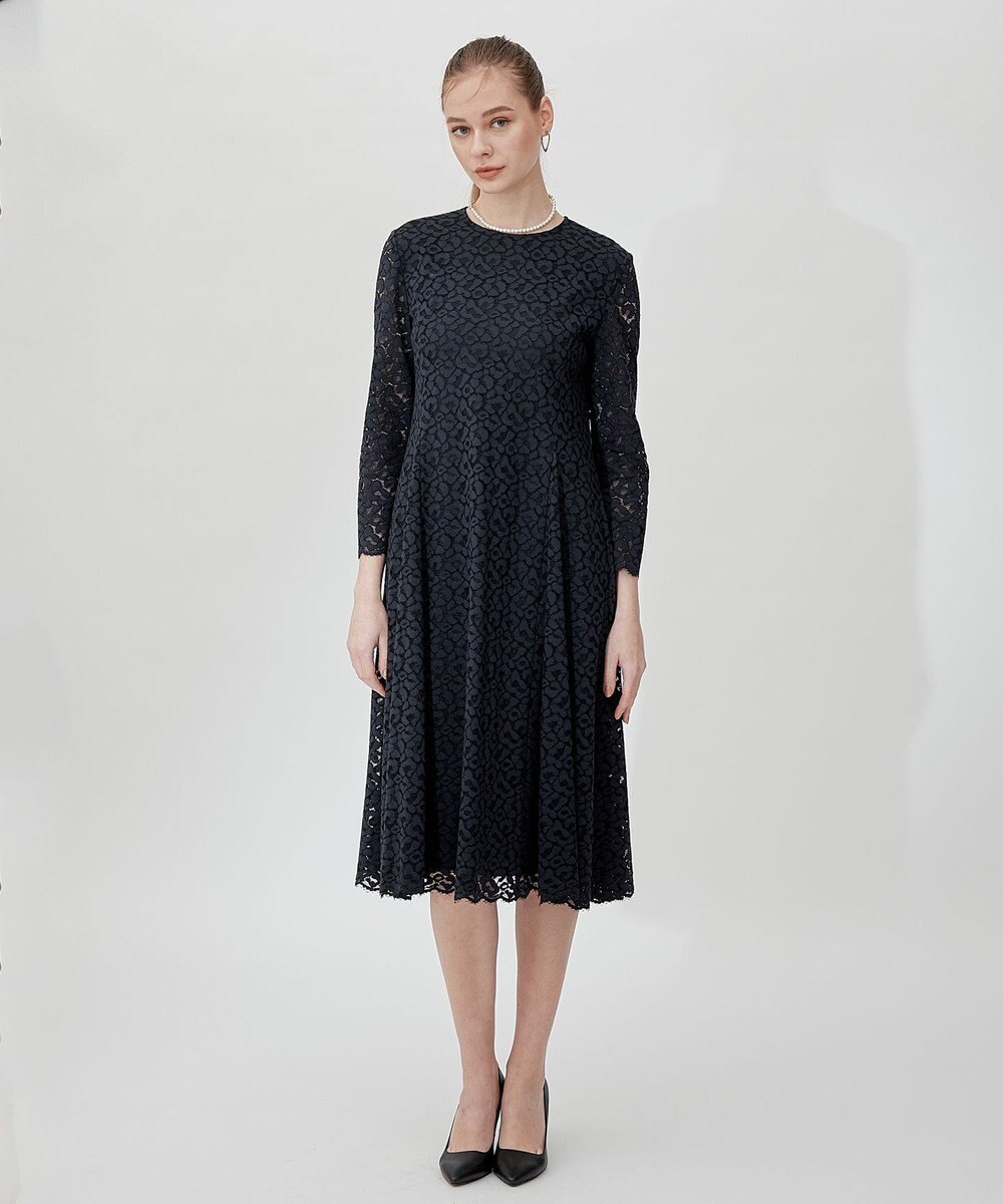 23区 【APPLAUDIR】ニュアンス フラワーレース ドレス 