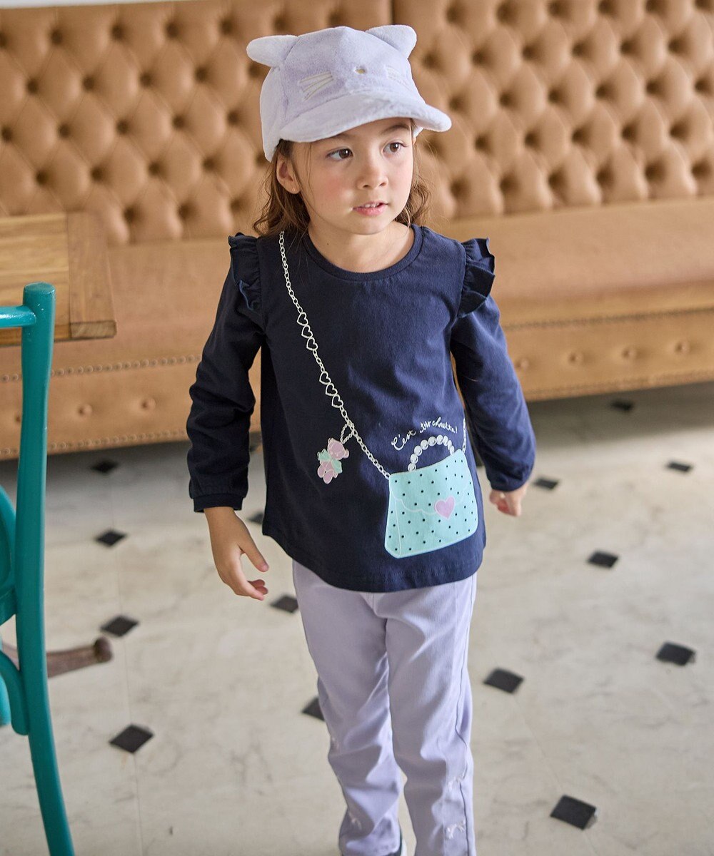 ANY KIDS 【WEB限定】7days プリント 長袖Tシャツ 