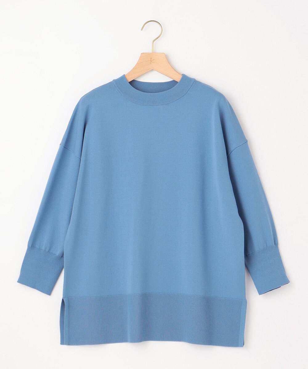 組曲 S 【WEB限定】コットンポリエステル リラクシーニット 