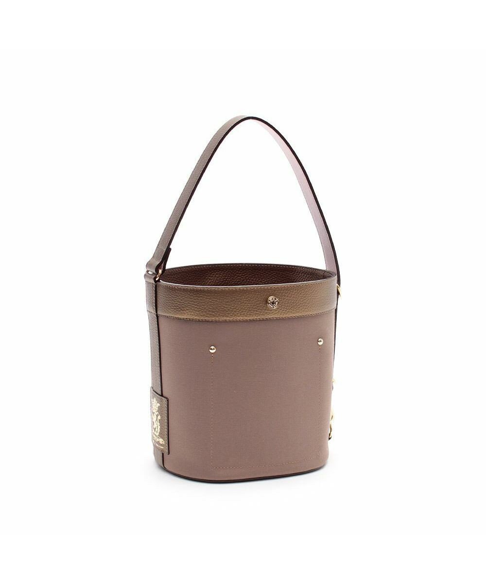 A.D.M.J. 【ファブリック】オフィサー/イアリアンファブリックバケットショルダートートS 