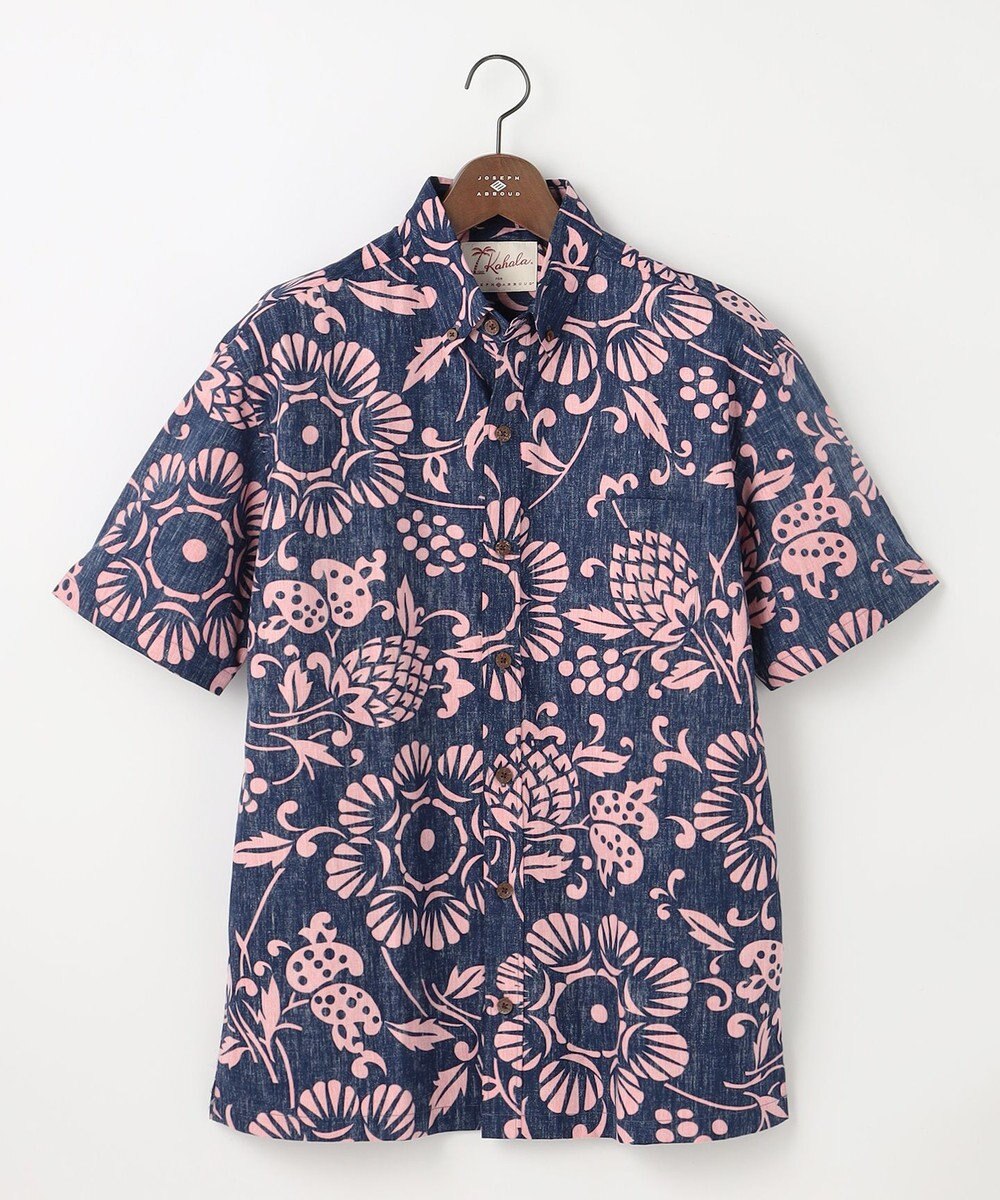 JOSEPH ABBOUD 【老舗アロハシャツブランドとコラボ・限定色あり】カハラアロハ シャツ 