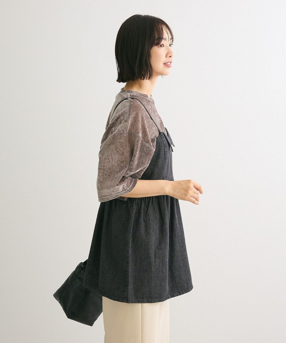 Green Parks ・ＳＵＧＡＲ　ＳＰＯＯＮ　デニムキャミチュニック 