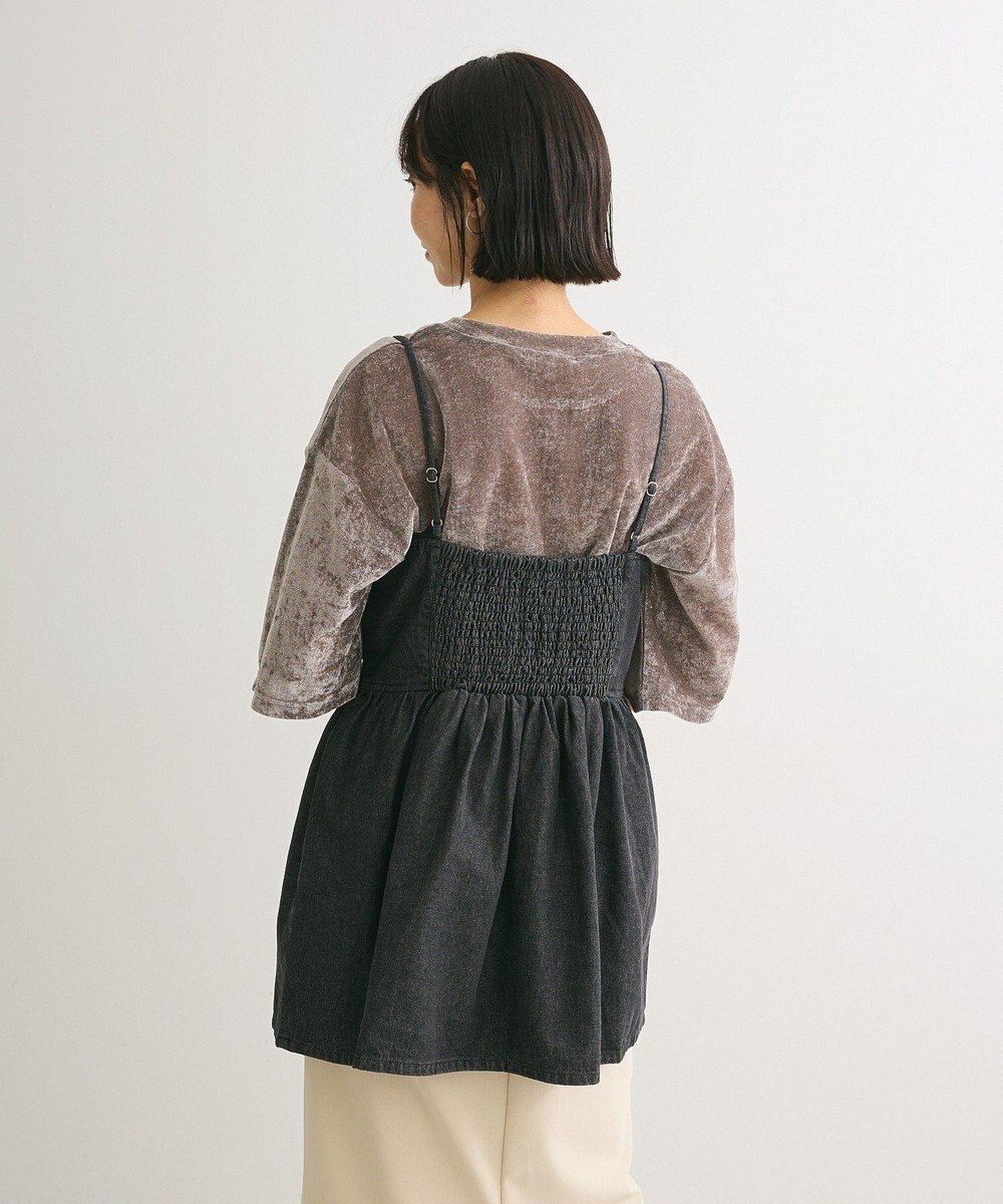 Green Parks ・ＳＵＧＡＲ　ＳＰＯＯＮ　デニムキャミチュニック 