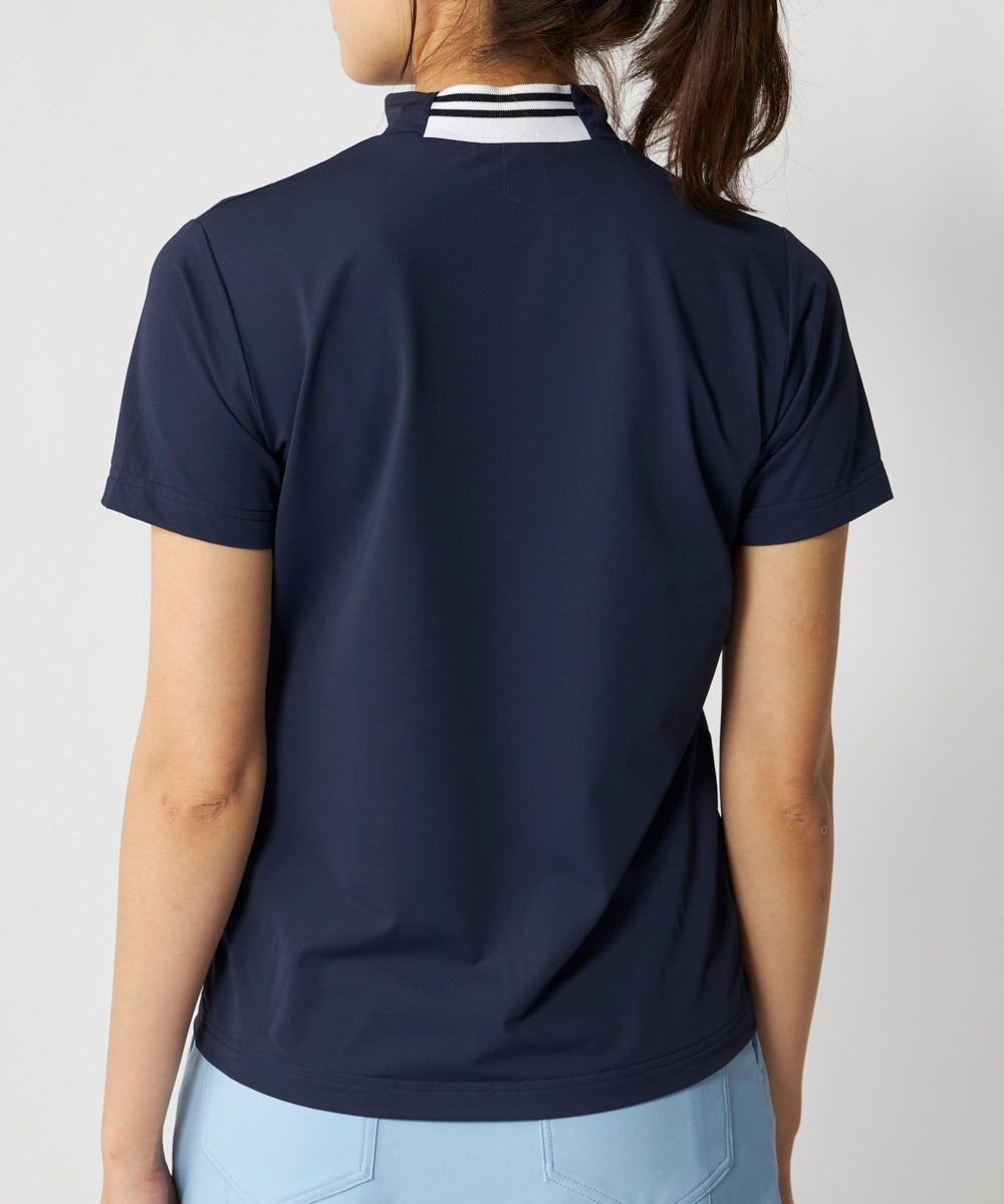 FILA GOLF／marie claire 【marie claire SPORT】 半袖モックネックシャツ 