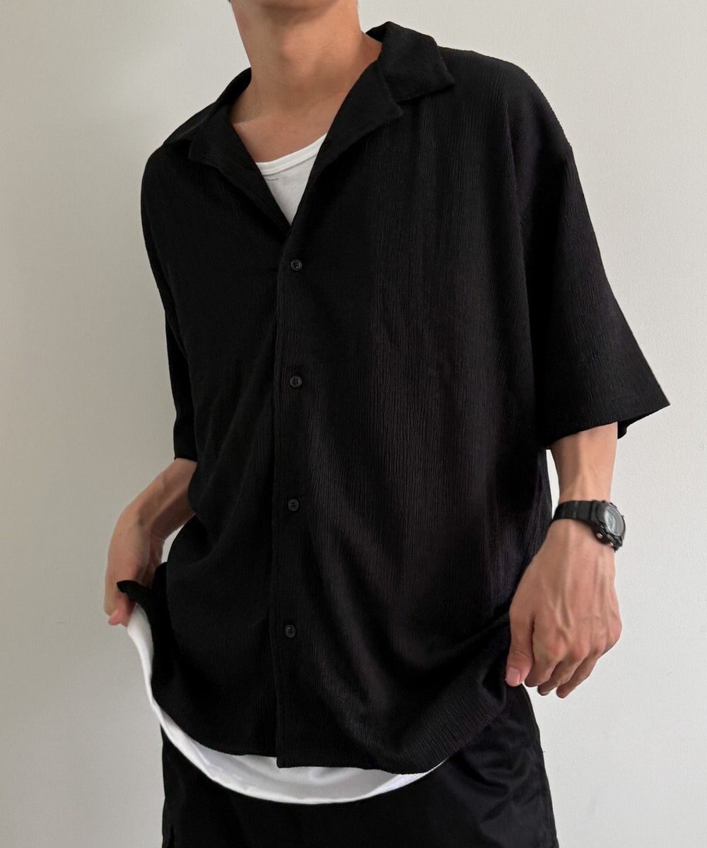 WEGO アンサンブルサッカーシャツ(SS) 