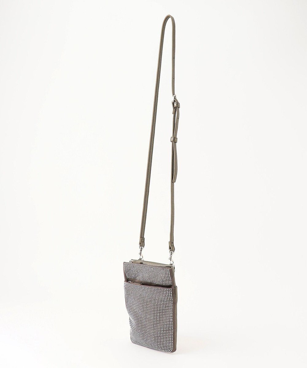 LA BAGAGERIE ラインストーンポシェット 