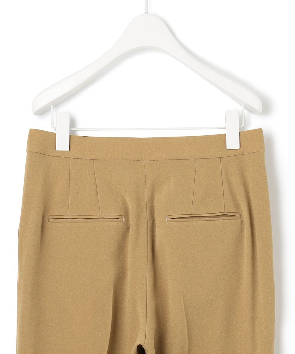 ICB 【人気のため新色追加・洗える】Naiaバックサテン テーパードパンツ 