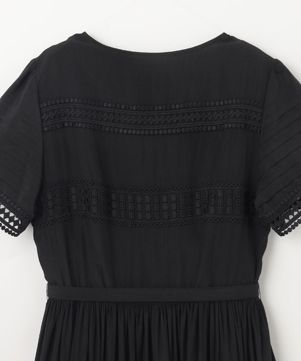 GRACE CONTINENTAL レース切替フレアワンピース 