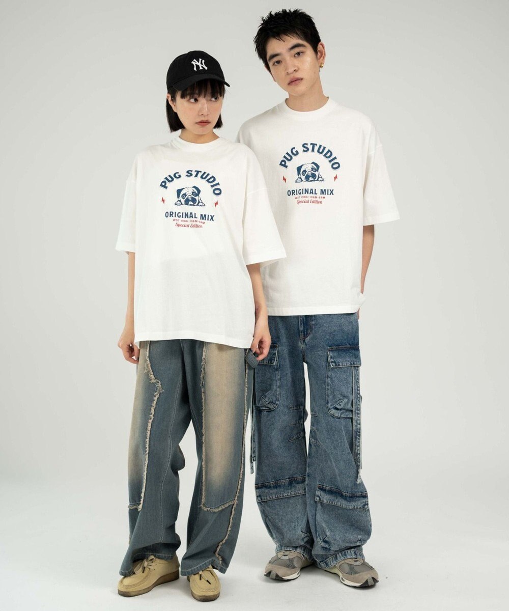 WEGO 【ユニセックス着用ITEM/SMLXLサイズ展開】アソートグラフィックT（SS） 