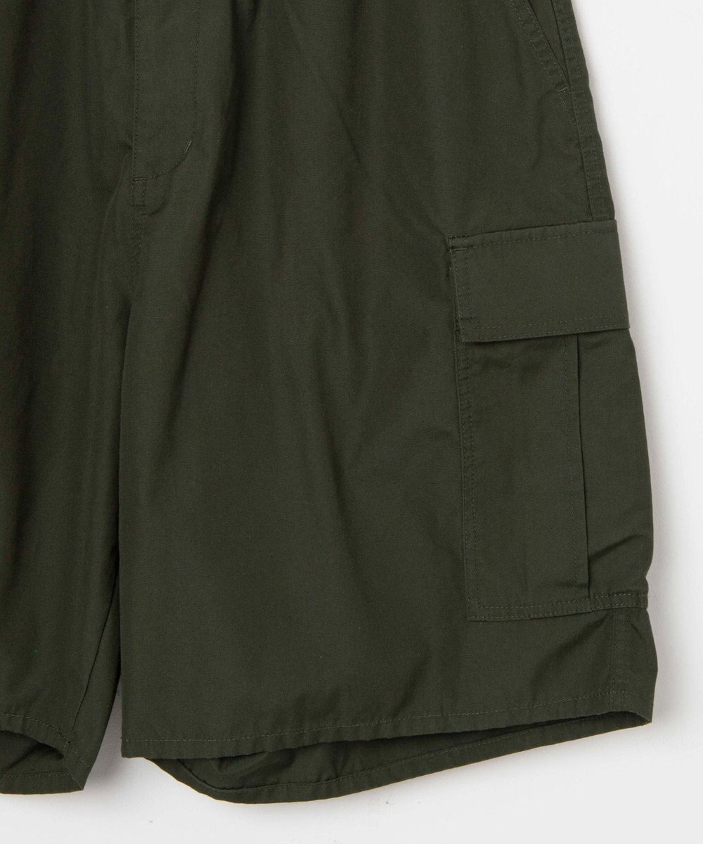 WEGO 【ウエストゴム/手洗い可】ワイドカーゴショーツ 