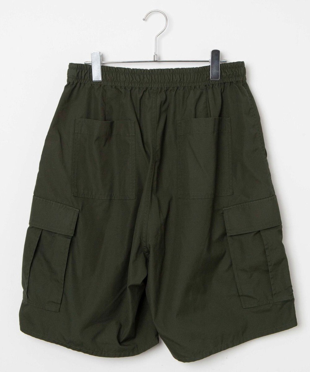 WEGO 【ウエストゴム/手洗い可】ワイドカーゴショーツ 