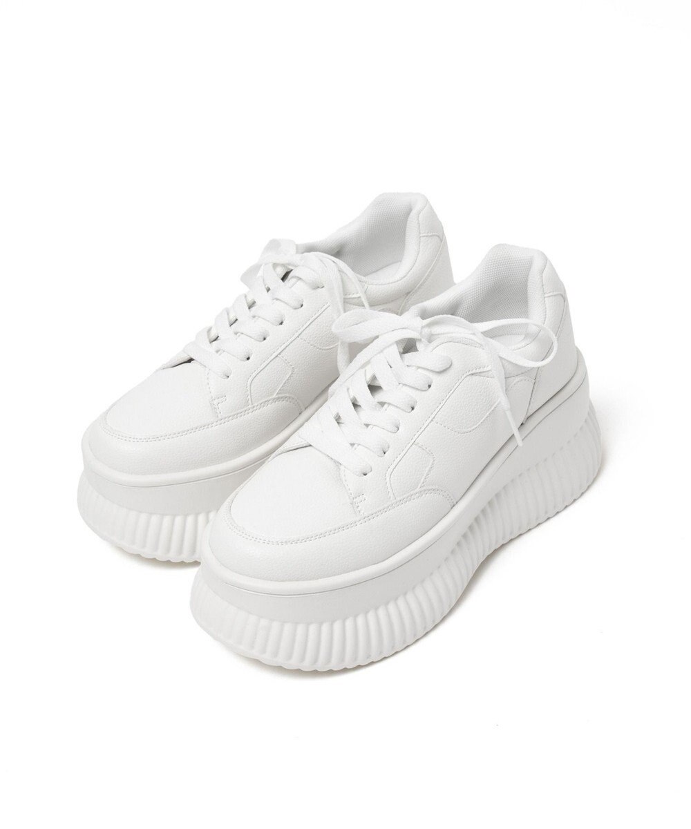 WEGO 厚底プラットフォームスニーカー 