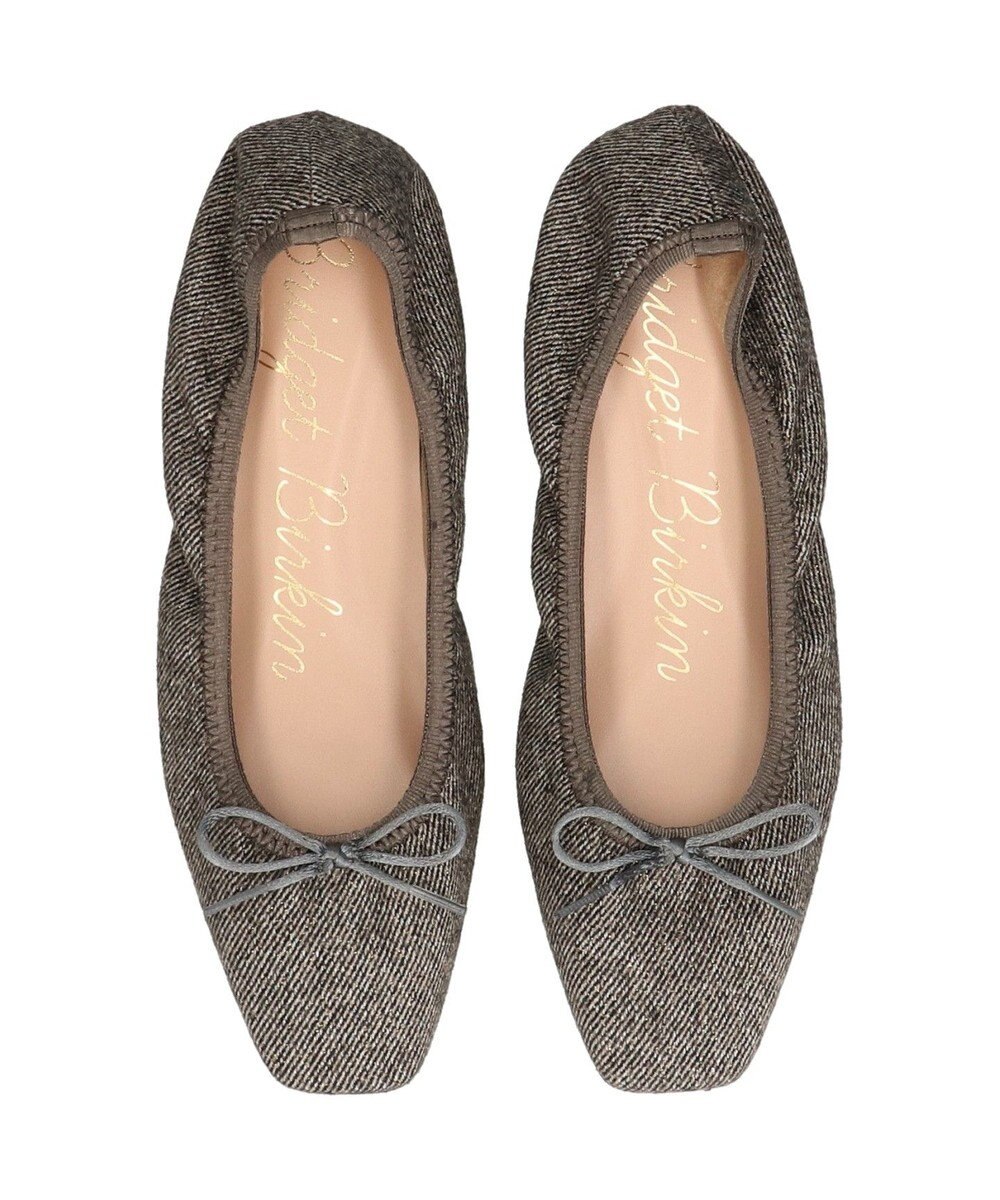 Bridget Birkin ＜抗菌消臭＞【Bridget Birkin】スクエアデイリーバレエシューズ 