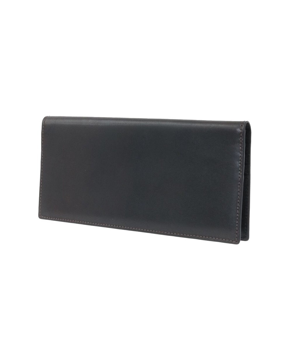 genten スクエアウォレット キップレザー長財布 