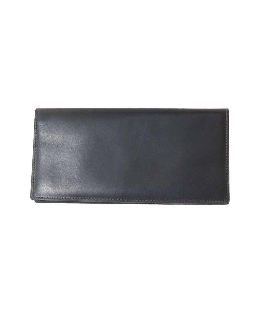 genten スクエアウォレット キップレザー長財布 