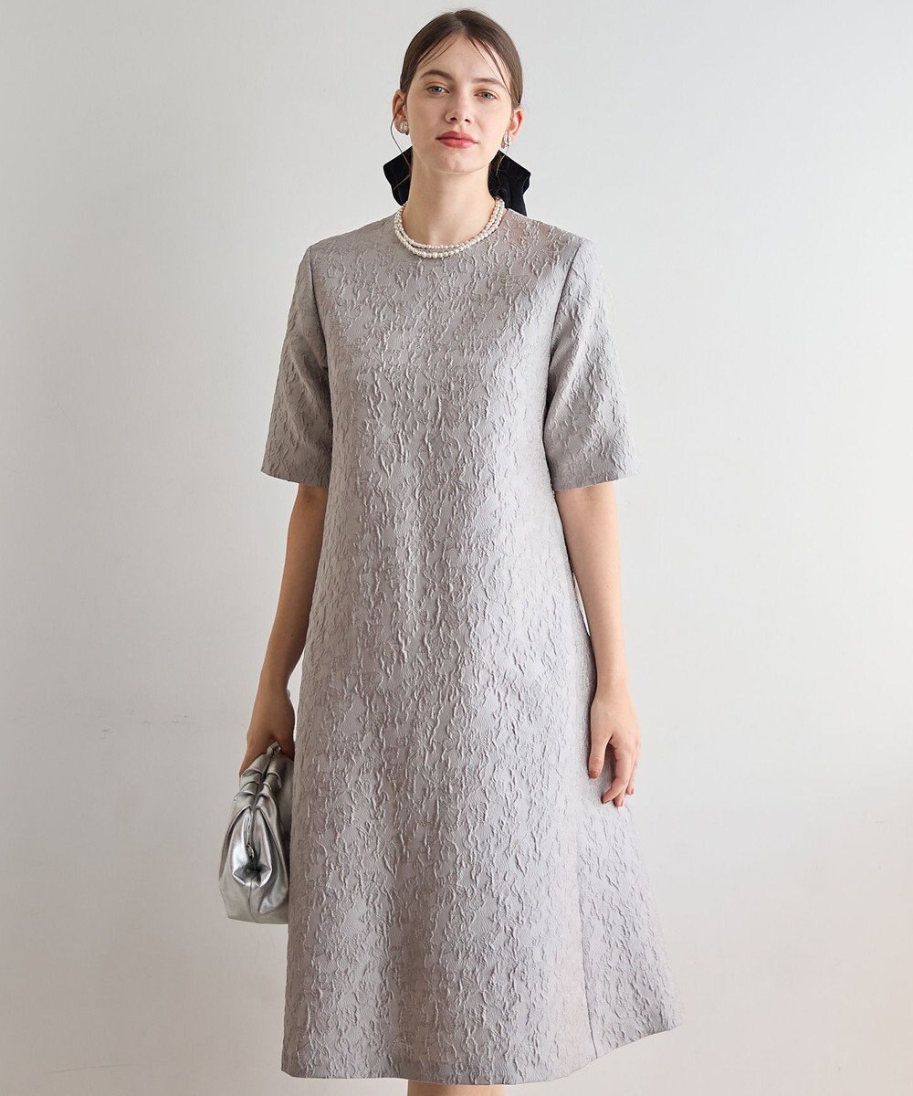 23区 【APPLAUDIR】フラワージャカード ドレス 