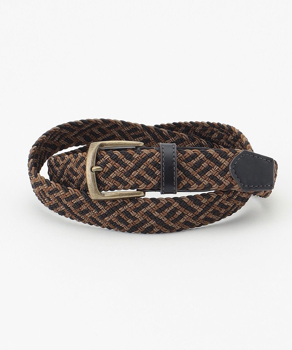 JOSEPH ABBOUD 【伸びる】ライトミックスメッシュベルト 