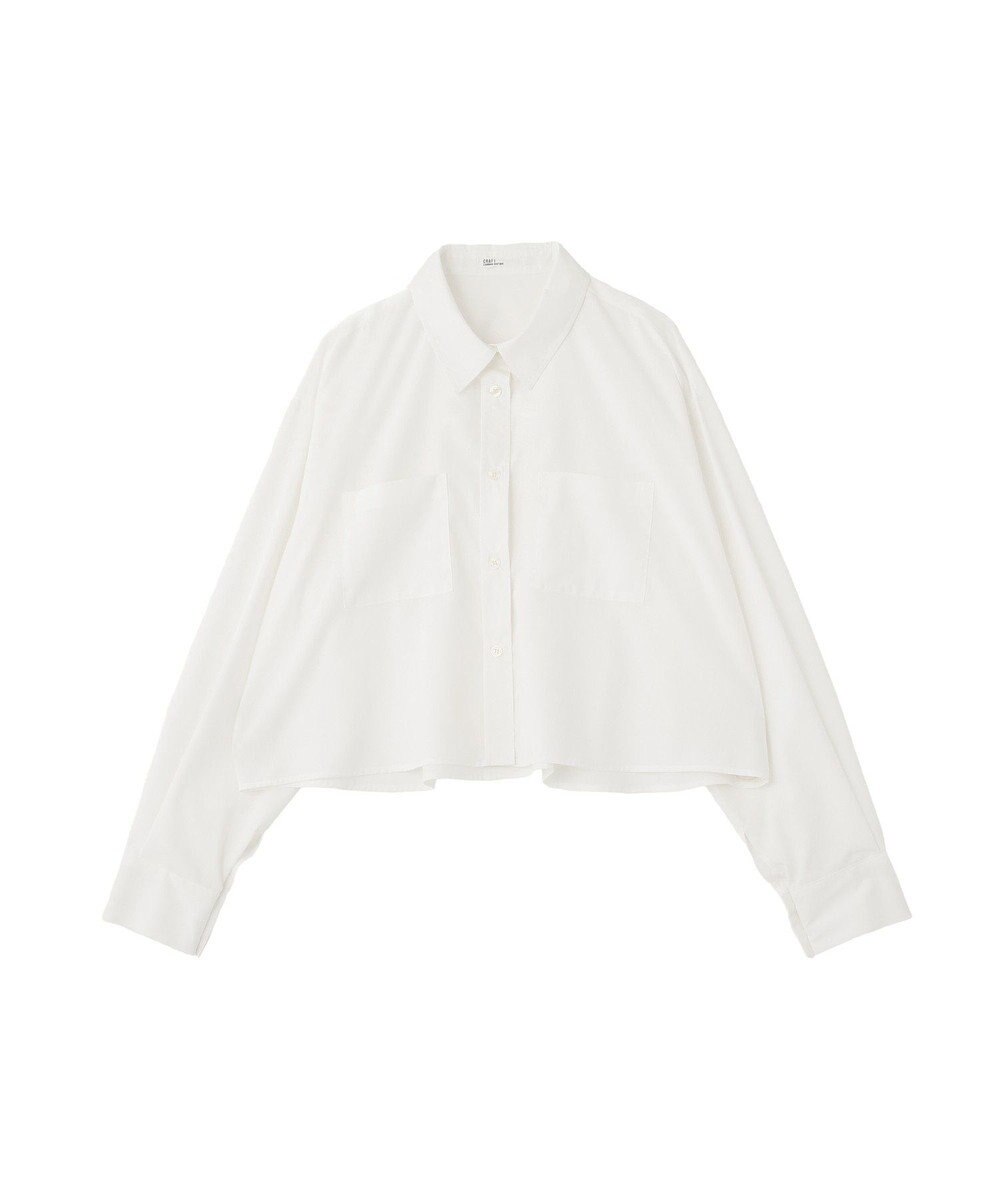 CRAFT STANDARD BOUTIQUE クロップドレングスシャツ 