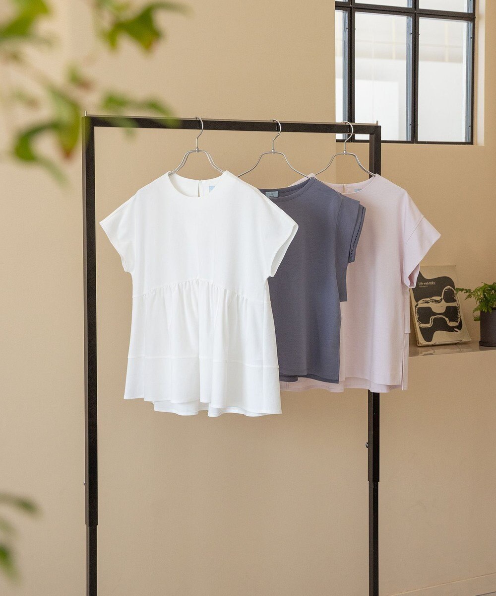 組曲 ツイルジャージーティアード カットソー 