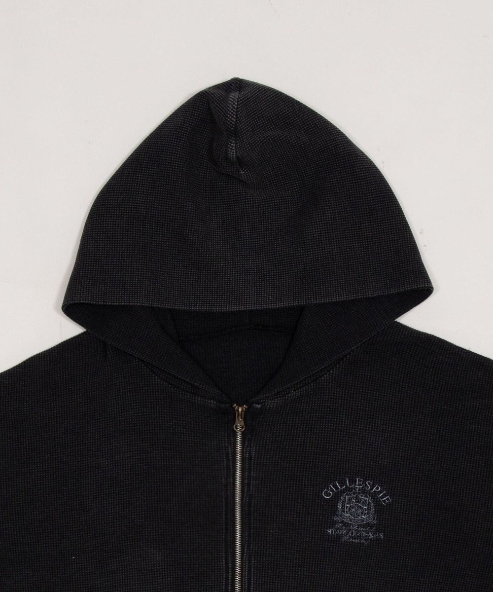 WEGO 【ユニセックス着用ITEM】ワッフルZIPパーカー 