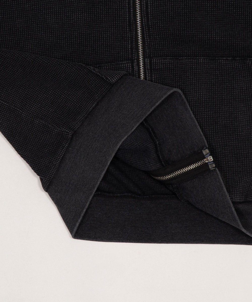 WEGO 【ユニセックス着用ITEM】ワッフルZIPパーカー 