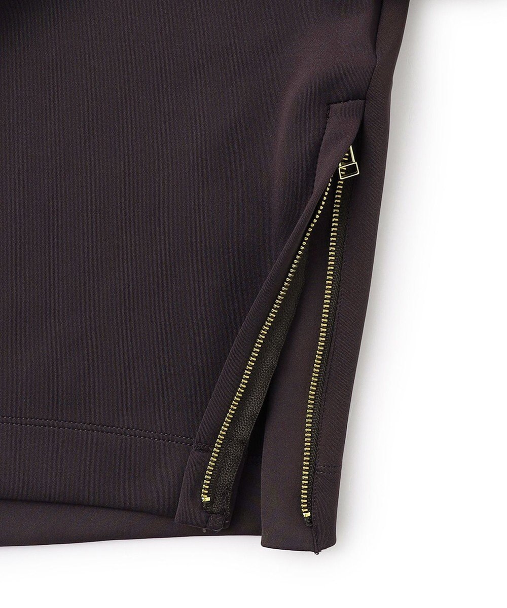 UNFILO 【VERY掲載】BEAUTY FORM JERSEY light サイドZIP プルオーバー 