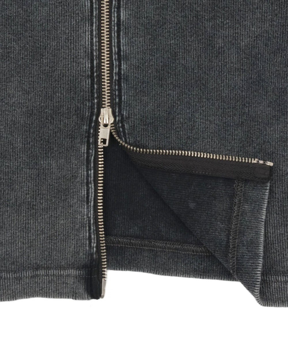 WEGO リブハンソデジップパーカー 