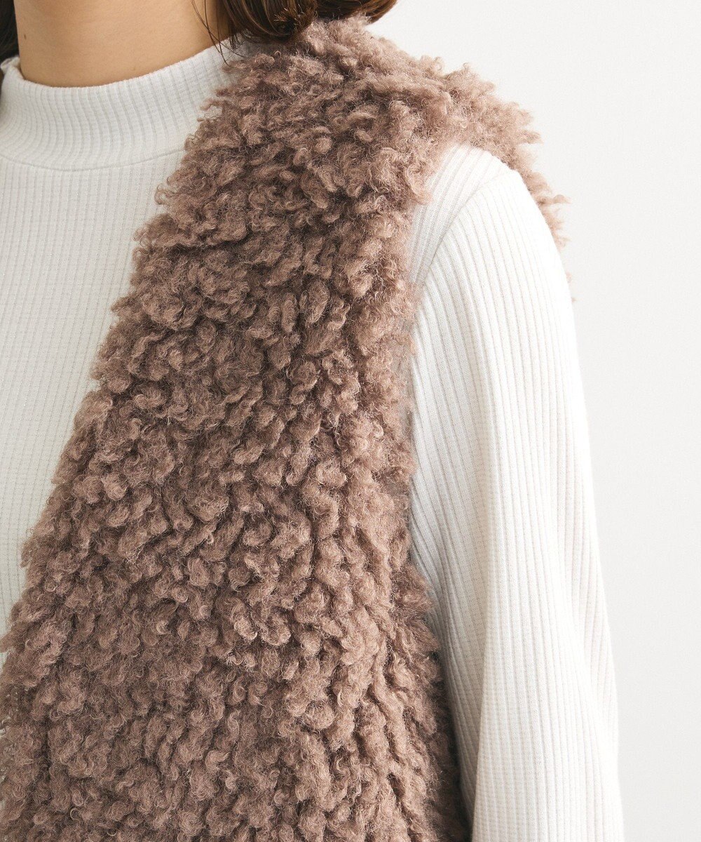 Green Parks シープライクファーベスト 