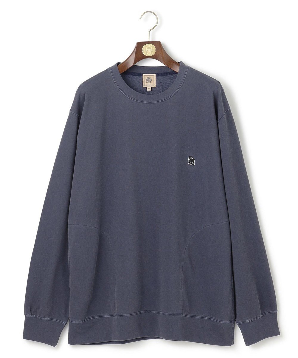 J.PRESS MEN 【KING SIZE】バックブルクルーネック スウェット 