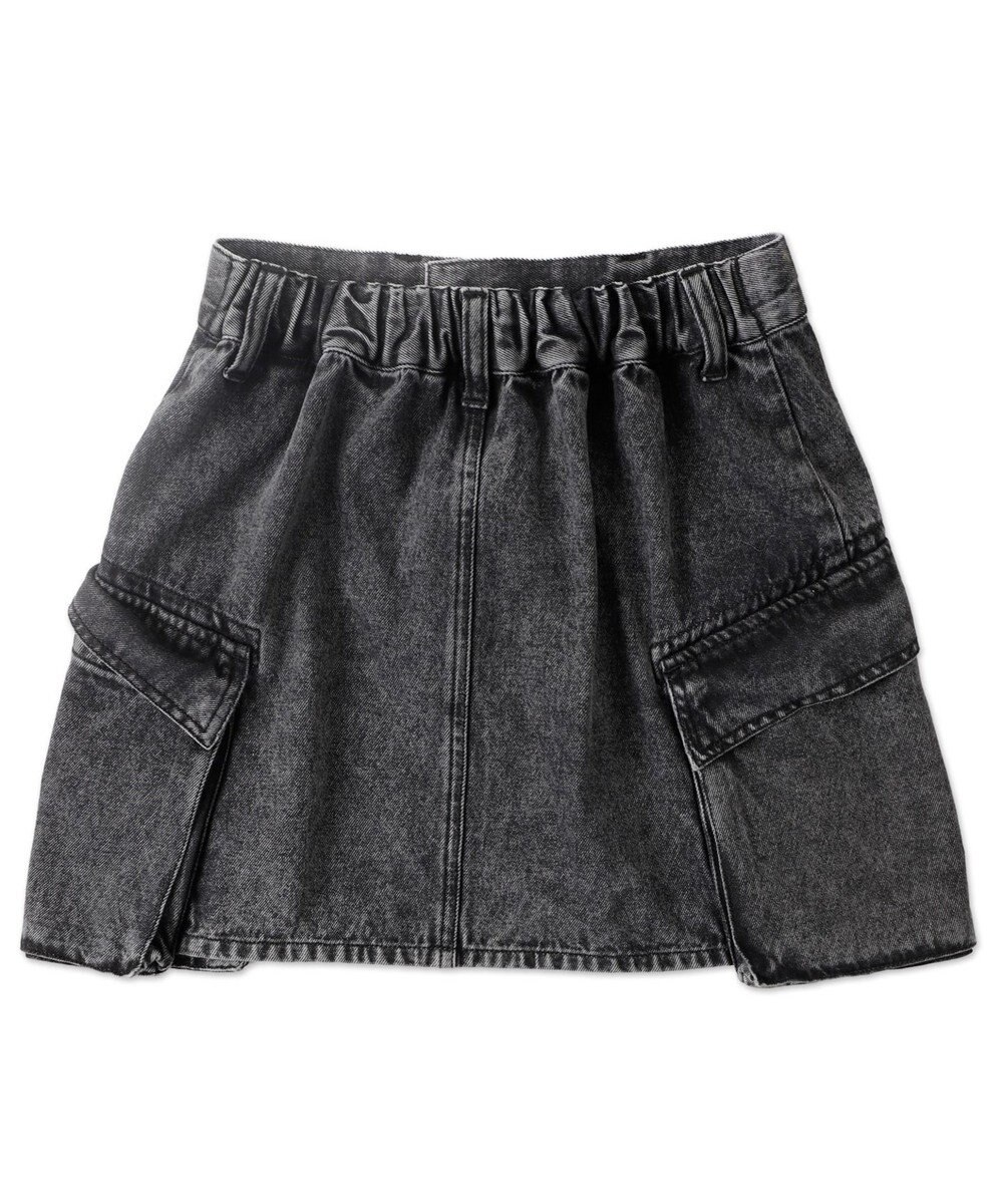 WEGO カーゴポケットデニムミニスカート 