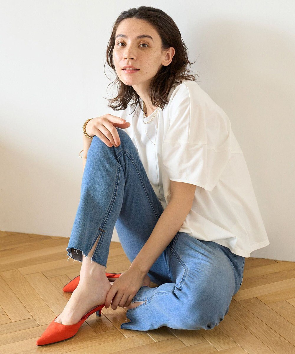 UNFILO L 【UNFILO DENIM】撥水 スリムフィットデニム 