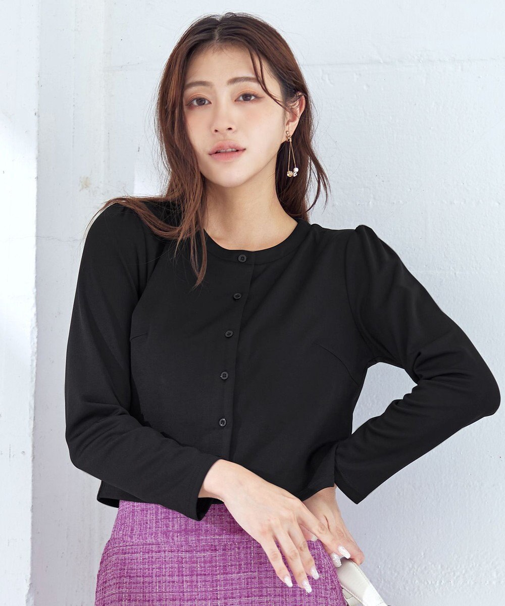 Tiaclasse 【洗える】前開きポンチボレロ 