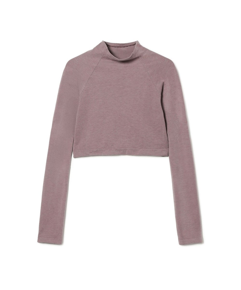 Chacott モックネック・ショートトップ (サーモギア(R)糸使用） 