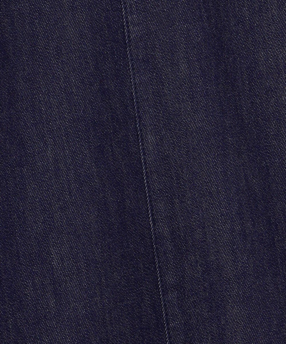 自由区 L 【洗える】ウスカルデニムバギー パンツ 