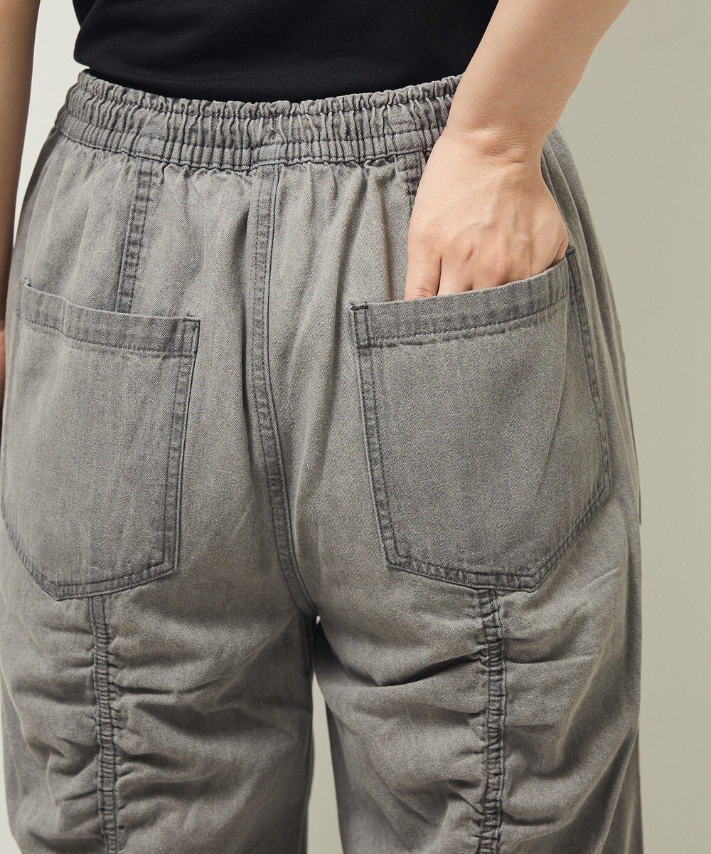 Green Parks ・ＳＵＧＡＲ　ＳＰＯＯＮ　デニムギャザーパンツ 