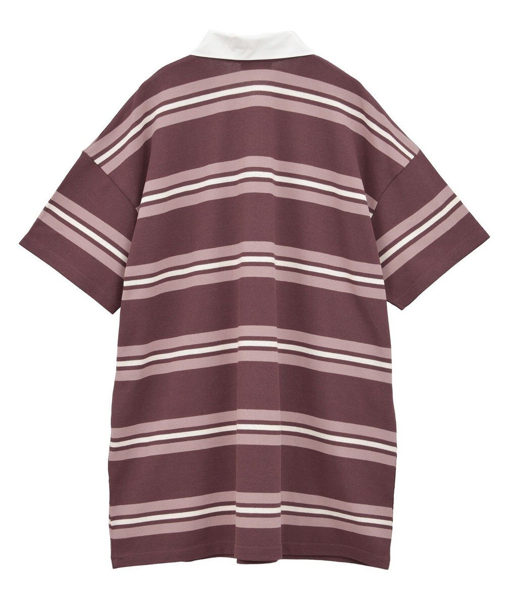 earth music&ecology レトロボーダーラガーミニワンピース 