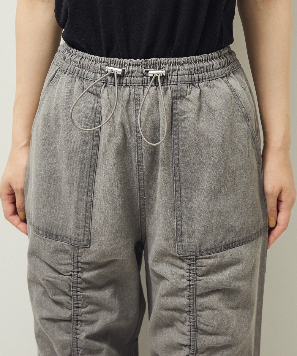 Green Parks ・ＳＵＧＡＲ　ＳＰＯＯＮ　デニムギャザーパンツ 