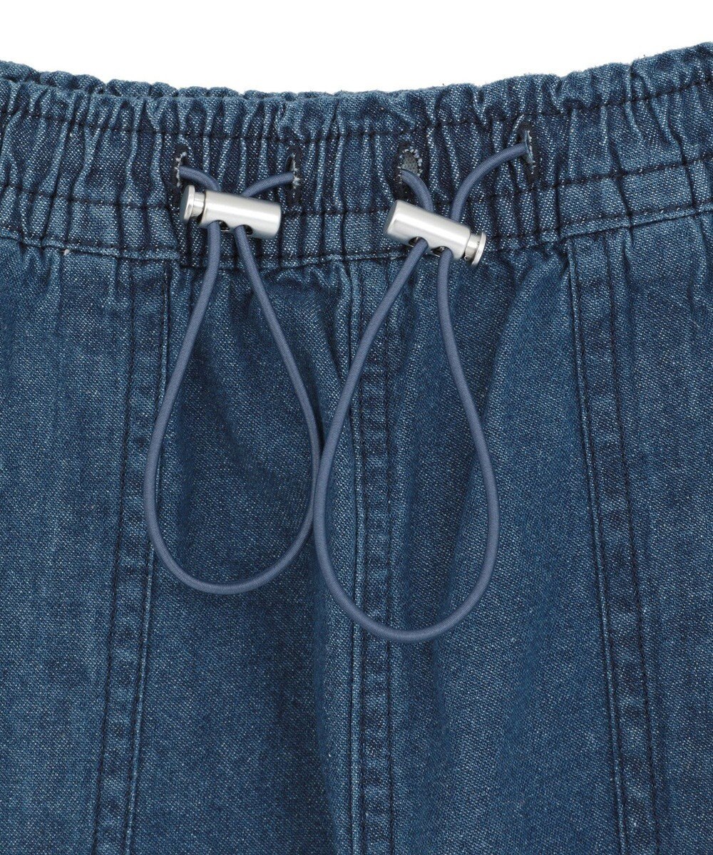 Green Parks ・ＳＵＧＡＲ　ＳＰＯＯＮ　デニムギャザーパンツ 