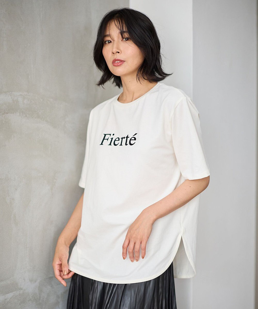 ANY フロッキーロゴテールTシャツ 