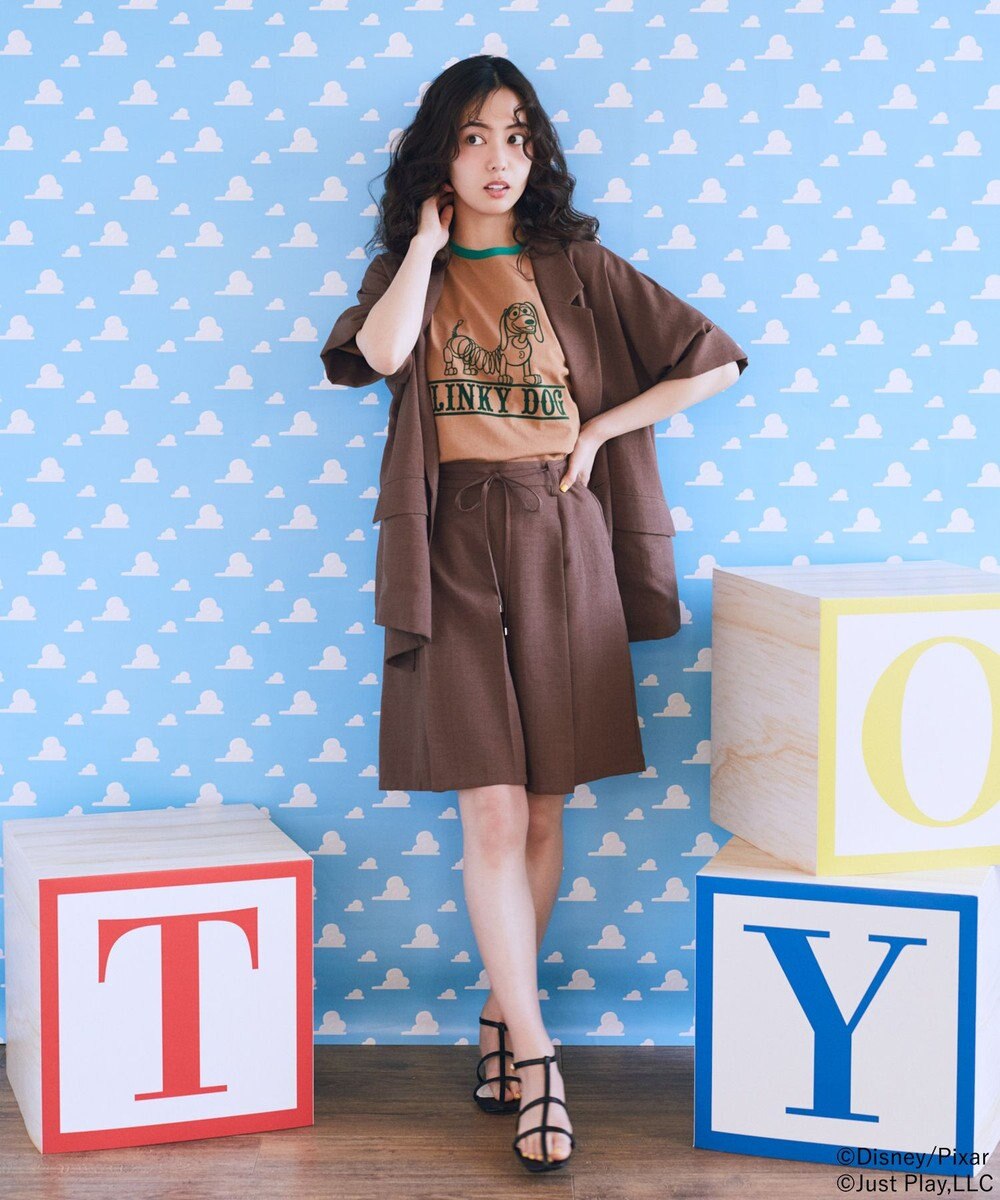 earth music&ecology 【予約】リンガーTシャツ/TOY STORY 