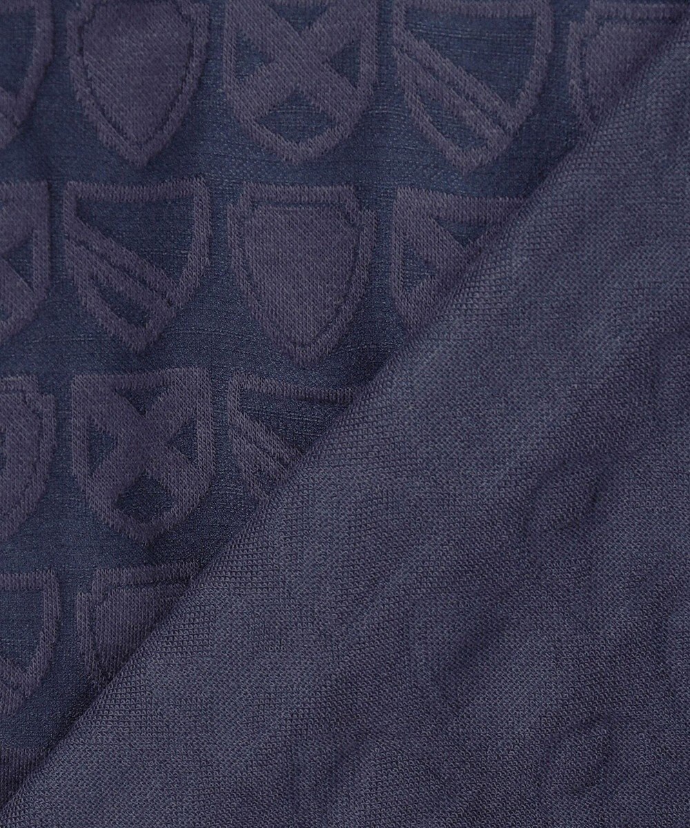 23区GOLF 【WOMEN】ハーフジッププルオーバー 着回しやすく長く愛用できる 総柄ながらもシック 