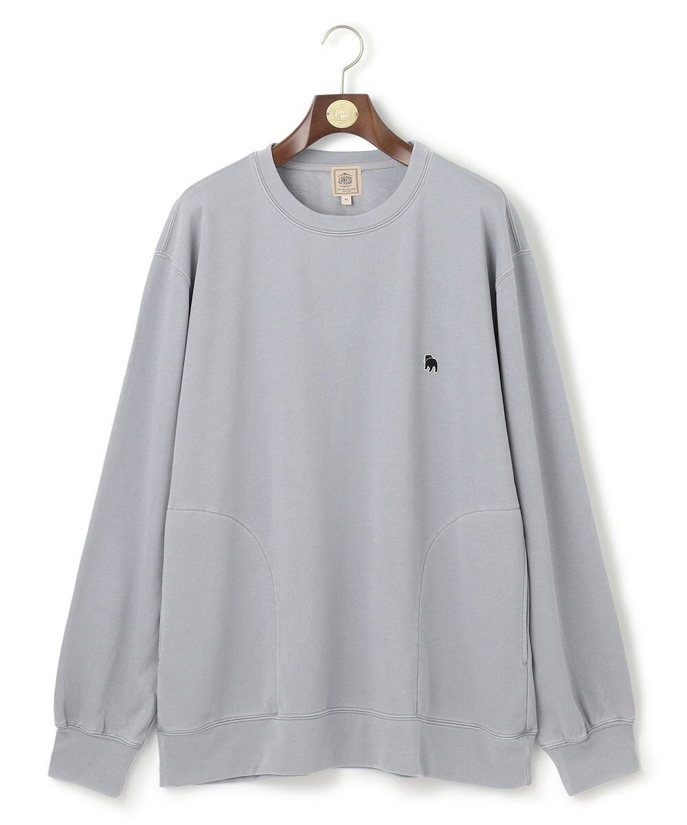 J.PRESS MEN 【KING SIZE】バックブルクルーネック スウェット 