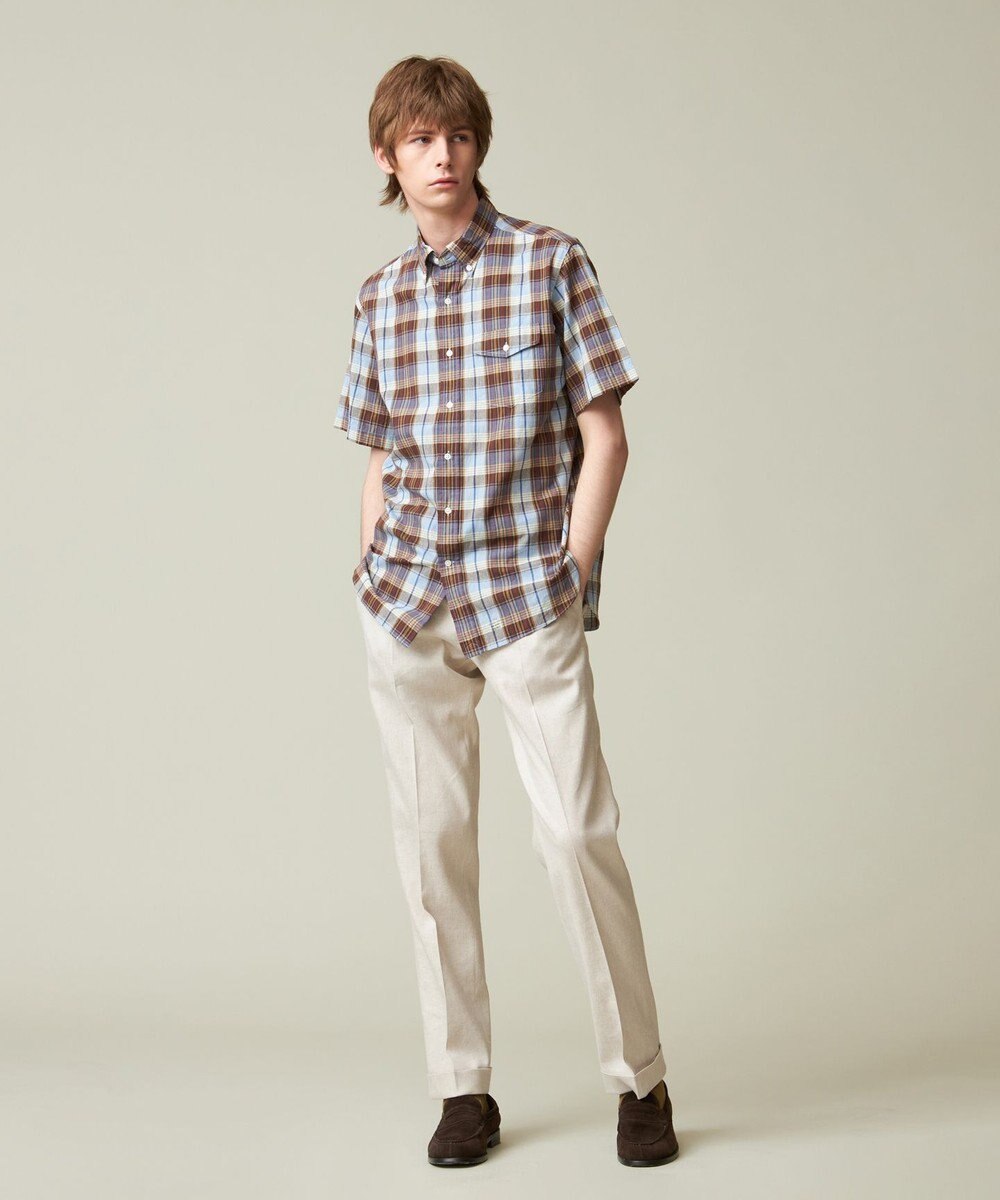 J.PRESS MEN インディアンマドラスチェック シャツ / B.D. 