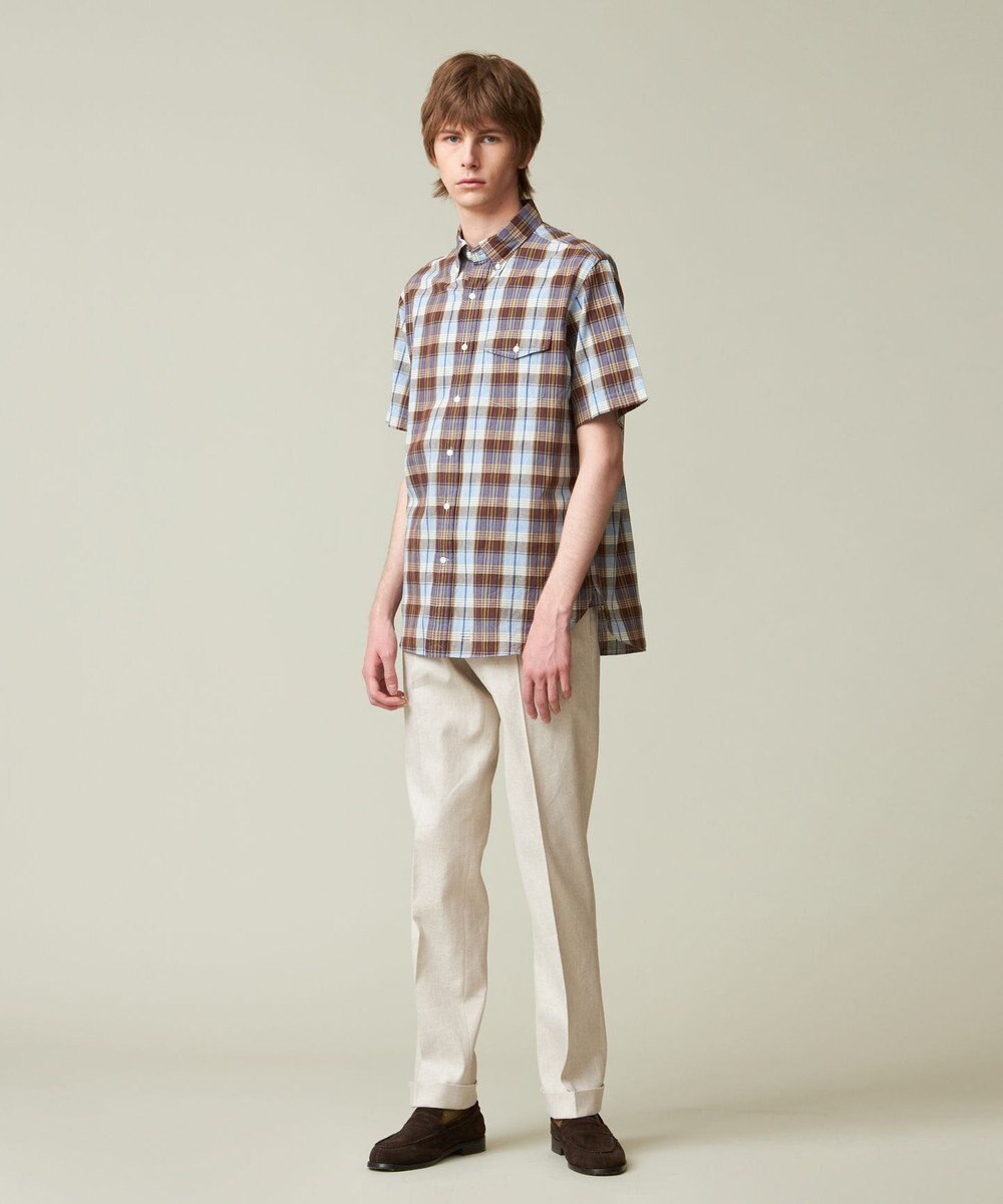 J.PRESS MEN インディアンマドラスチェック シャツ / B.D. 