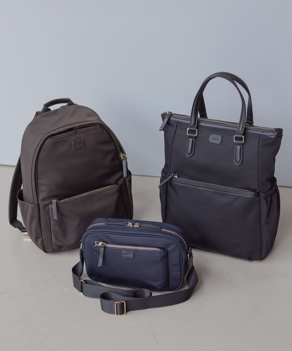 J.PRESS LADIES 【WEB限定カラーあり】スクエア ショルダーバッグ 