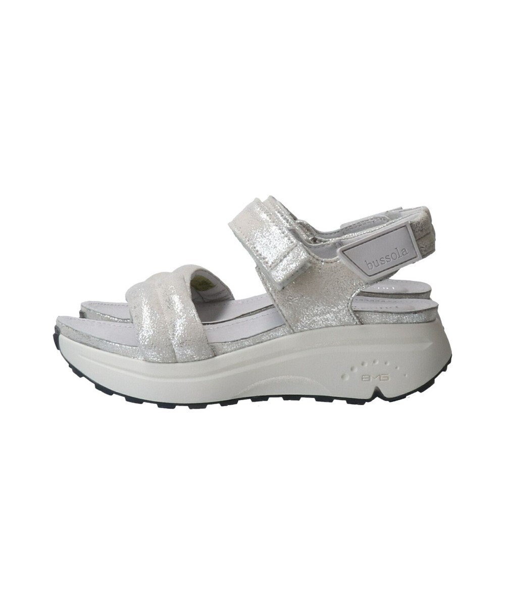 INTER-CHAUSSURES 【BUSSOLA】厚底クッションベルトサンダル 