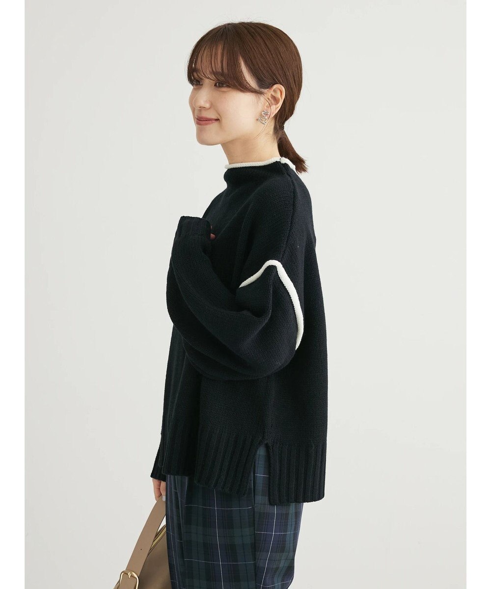Green Parks ・Ｐｅｔｉｔ　Ｆｌｅｕｒ　ハイショクタートルニット 