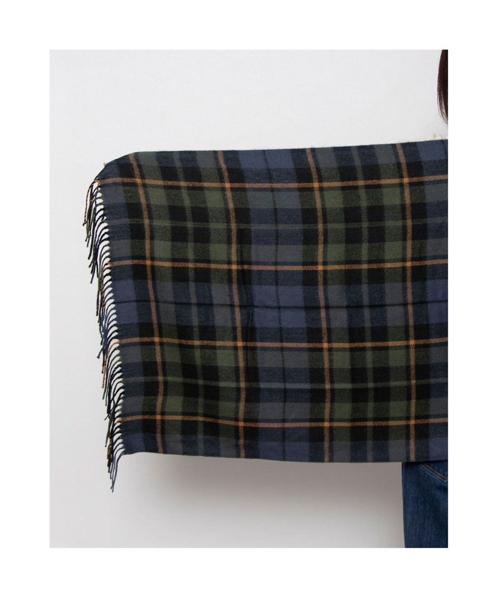 UNBILLION カシュネ cache nez / 静電チェック柄ストール 